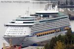 ID 4901 EXPLORER OF THE SEAS (2000/137308grt/IMO 9161728) on berth at Quebec City, Canada.